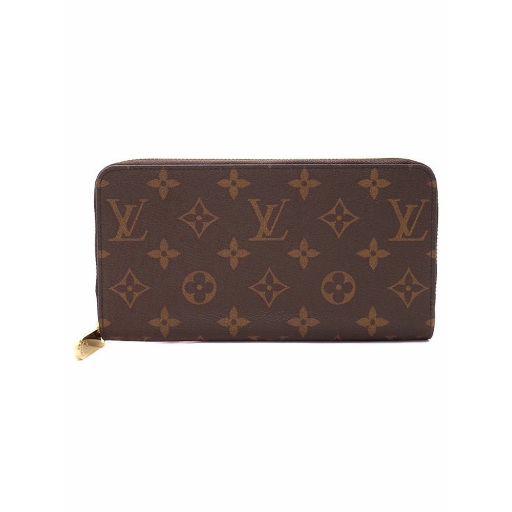 Louis Vuitton Monogram Zippy Wallet Round Zipper Long